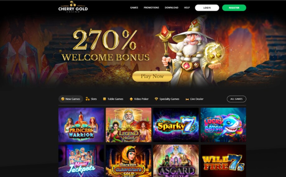 The best Bonuses at Cherry Gold Casino 1